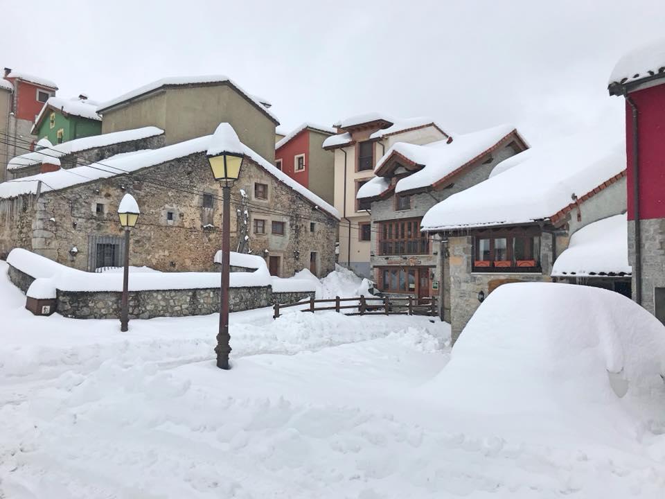 Hotel Rural Pena Castil Sotres Esterno foto
